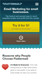Mobile Screenshot of fluttermail.com
